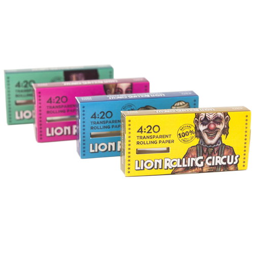 Lion Rolling Circus Papeles 4:20 Pack Surtido