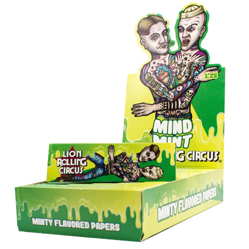 Lion Rolling Circus Papeles Saborizados Mind Mint