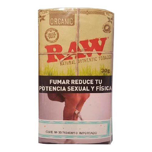 RAW Tabaco RAW Organic